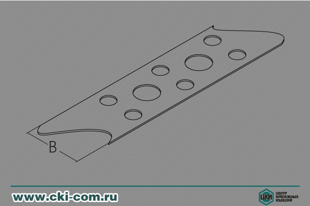 Лента монтажная "прямая"