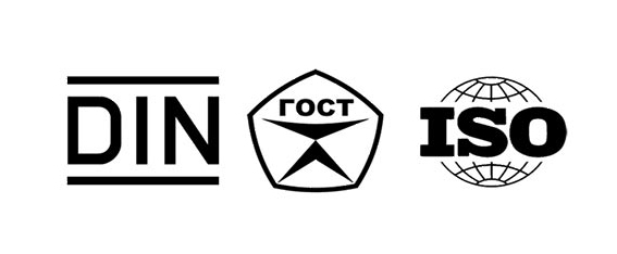 Соответствие стандартов на крепеж DIN ГОСТ ISO