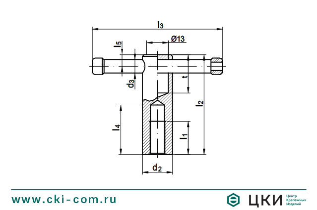 Воротковая гайка DIN 6307