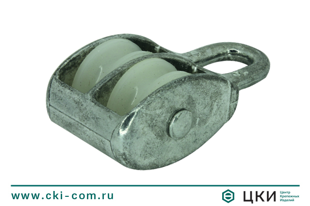 Блок с проушиной двойной