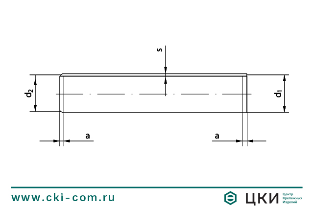 Штифт цилиндрический спиральный DIN 7344