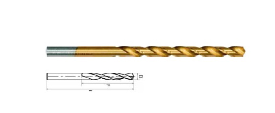 Размерный ряд сверл по стандарту DIN