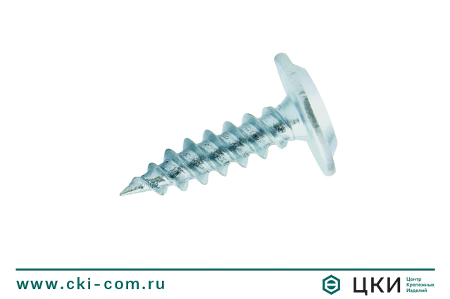 Саморез по металлу с прессшайбой остроконечный ПРОФИ