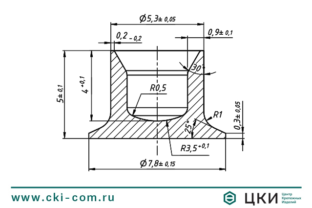 Cамопроникающая заклёпка REX