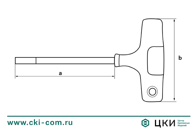Отвертка Т-образная Felo