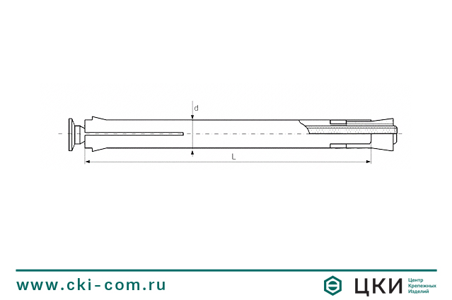 Анкер рамный металлический