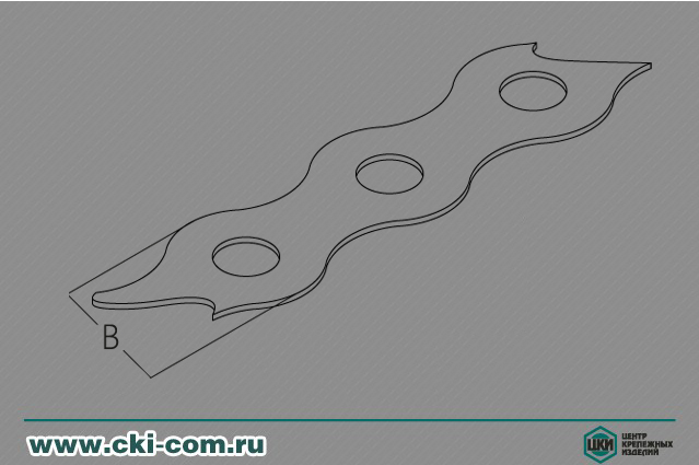 Лента монтажная &quot;волна&quot;