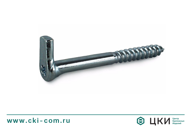 Шуруп-крючок Г-образный со шлицем Torx art. 88143