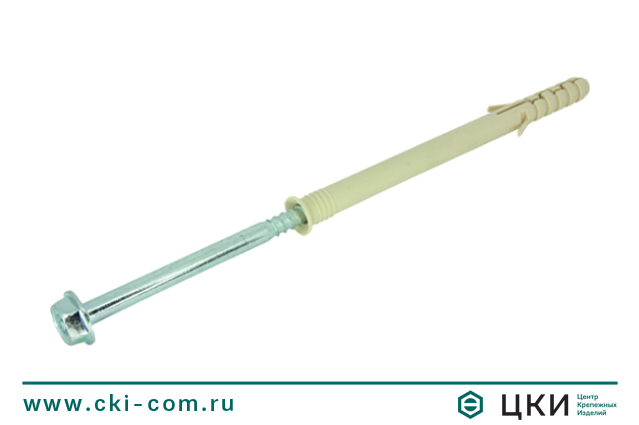 Дюбель фасадный Sormat KAT HEX с шестигранным шурупом