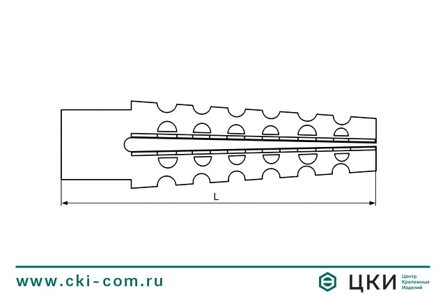 Дюбель для газобетона металлический Fischer FMD