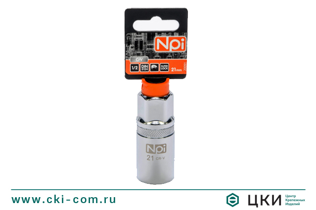 Головка торцевая свечная с магнитом тип 1/2" NPI