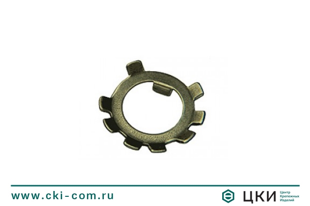 Шайба стопорная многолапчатая DIN 70952