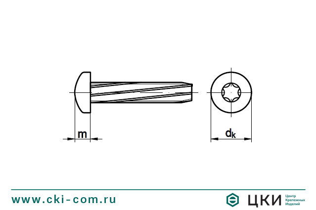 Винт ~DIN 7516 А
