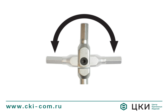 Набор ключей шестигранных шарнирных Bondhus HexPro