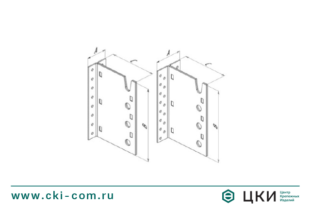 Опора скрытого крепежа
