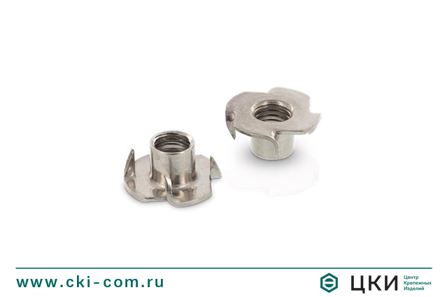 Гайка мебельная забивная