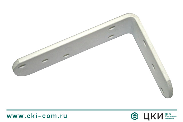 Пластина перфорированная угловая окрашенная