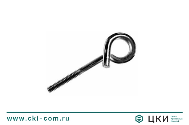 Винт с витым крючком