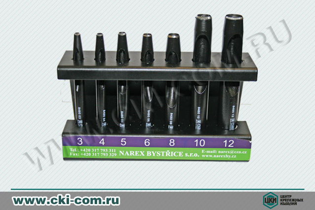 Набор просечек NArex Bystrice 8548