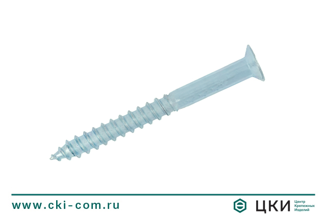 Шуруп с потайной головкой и крестообразным шлицем ГОСТ 1145-80