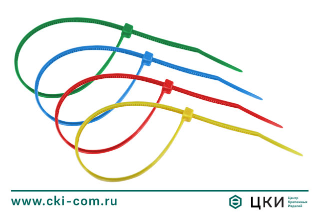 Стяжка кабельная цветная