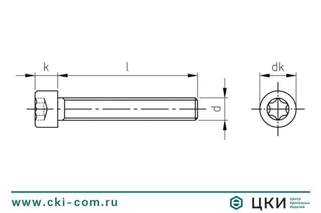 Винт ISO 14579