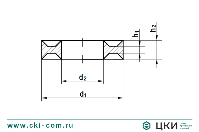 Шайба уплотнительная art. 88495 полиамид