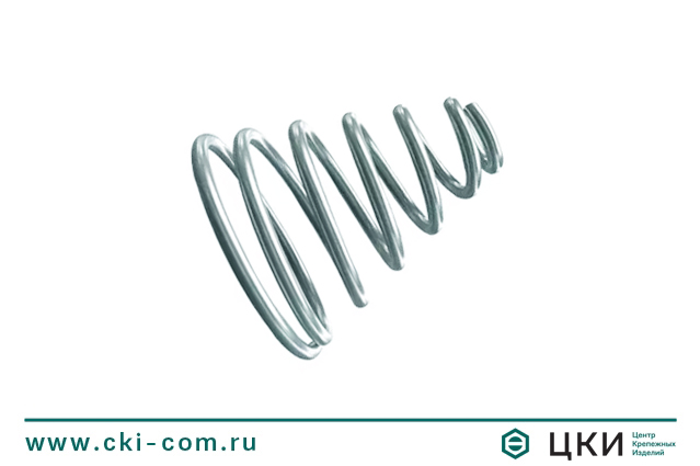 Пружины сжатия конические