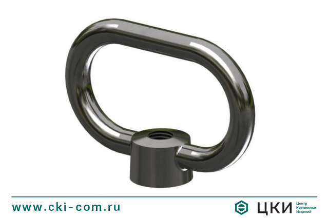 Гайка с кольцом для крышки DIN 28129