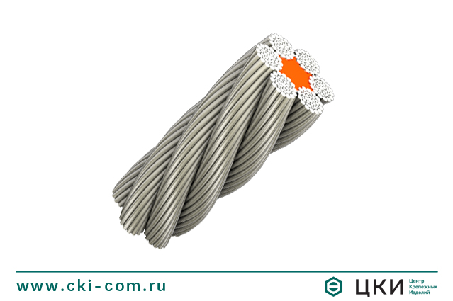 Трос 6х36 + FC ГОСТ 7668-80