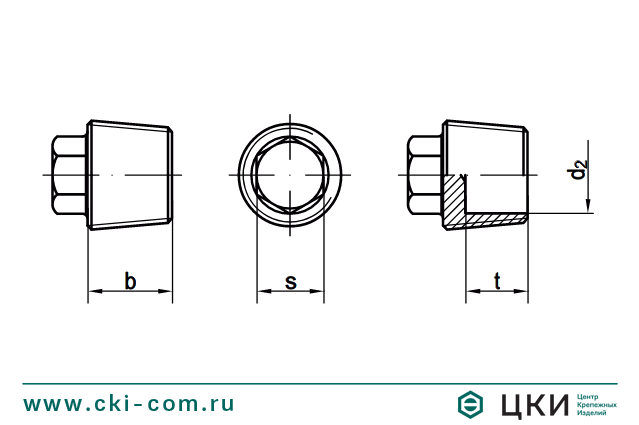 Пробка коническая резьбовая DIN 909