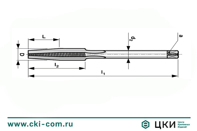 Метчик гаечный CSN 22 3062 Bucovice Tools