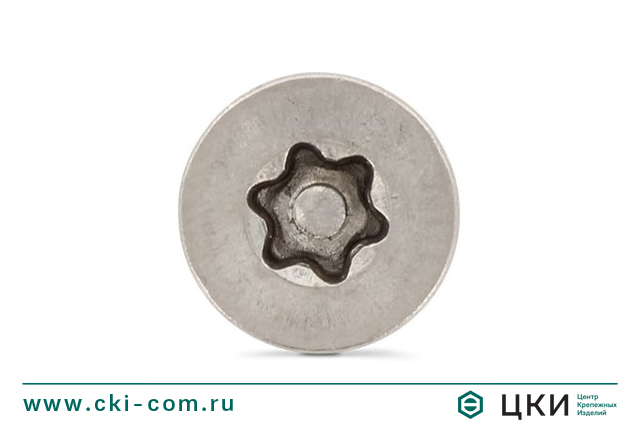 Винты антивандальные (безопасные) с потайной головкой 9123/88117, ~ISO14582 (~DIN7991)