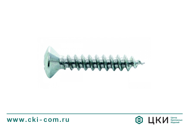 Шуруп с полупотайной головкой и крестообразным шлицем ГОСТ 1146-80