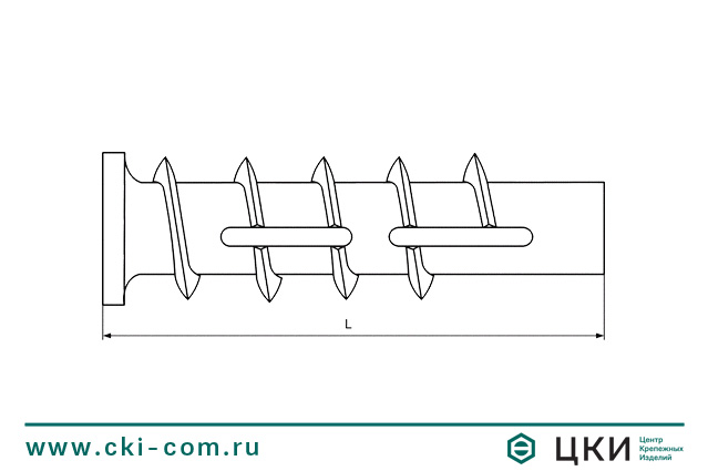Дюбель для газобетона Fischer GB