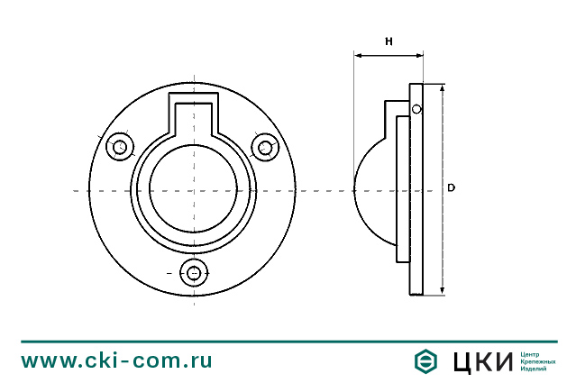 Кольцо подъёмное М 8441