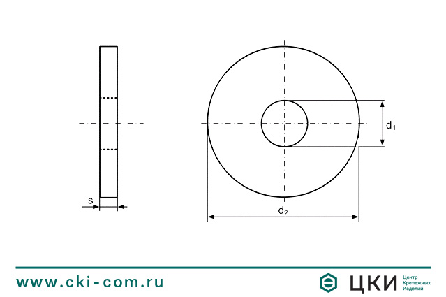 Шайба увеличенная WIDE (кузовная)