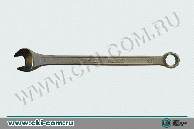 Ключ рожково-накидной изогнутый Unior