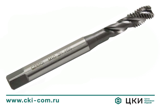 Метчик спиральный DIN 371 C35°