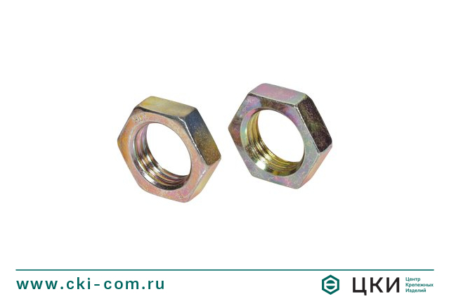 Гайка плоская с уменьшенным размером DIN 80705