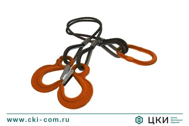 Строп канатный двухветвевой 2СК