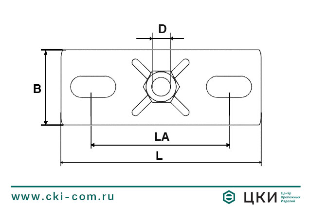 Пластина опорная (подпятник) GPL/GPS