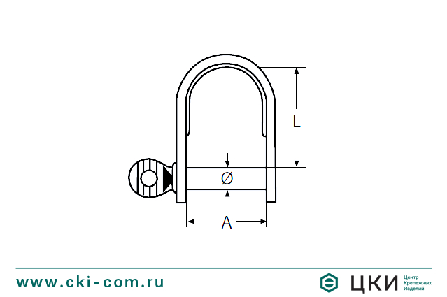 Скоба монтажная омегаобразная арт. 8297