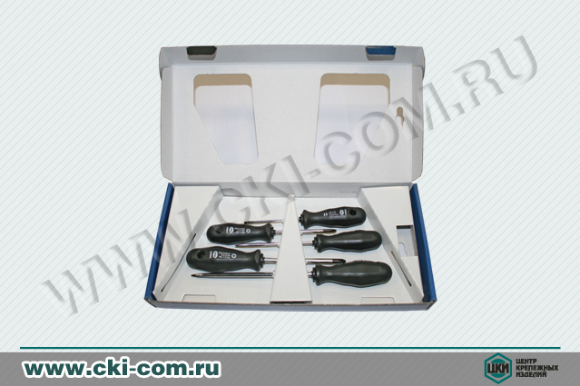 Набор отверток слесарных Narex Bystrice, серия PROFI LINE