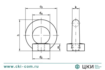 Рым-гайка DIN 582