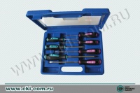 Набор отверток слесарных Narex Bystrice, серия TWIN PLAST PROFI