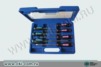 Набор отверток слесарных Narex Bystrice, серия TWIN PLAST PROFI