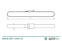 Ремень с натяжным механизмом кольцевой