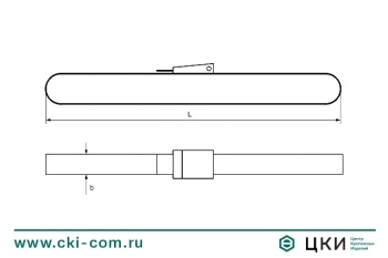 Ремень с натяжным механизмом кольцевой