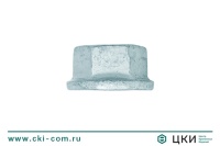 Гайки шестигранные с фланцем MBN13023 flZn